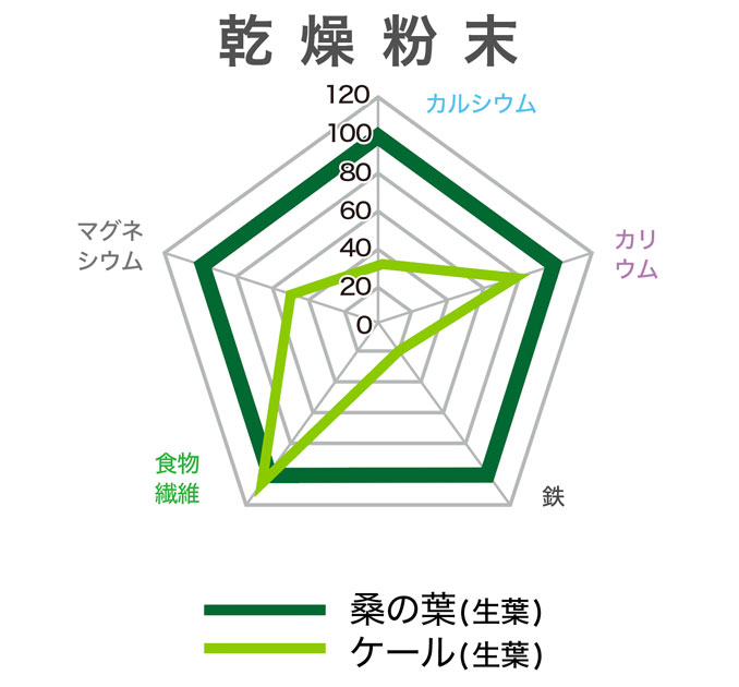 ケールとの比較02