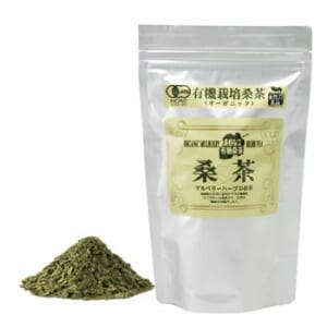 有機桑茶：アルミパック入り：急須用バラ100g