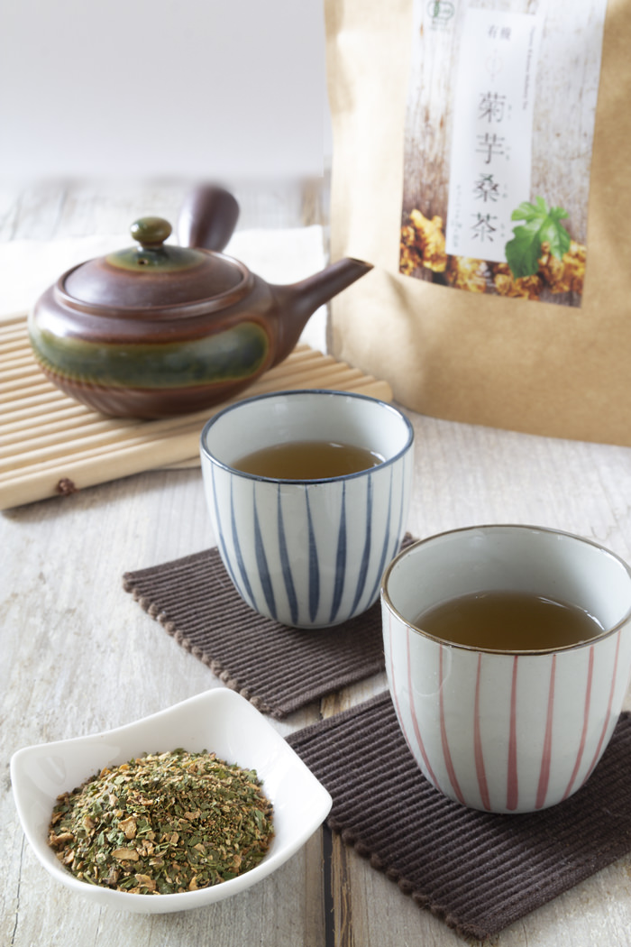 手軽に糖対策を菊芋桑茶ではじめましょう