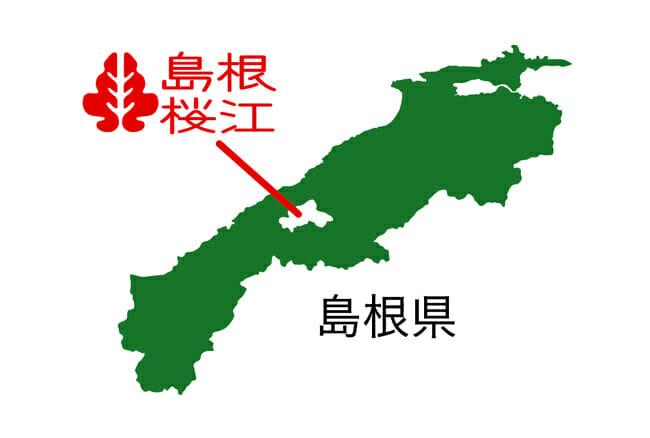 島根県桜江町の所在地