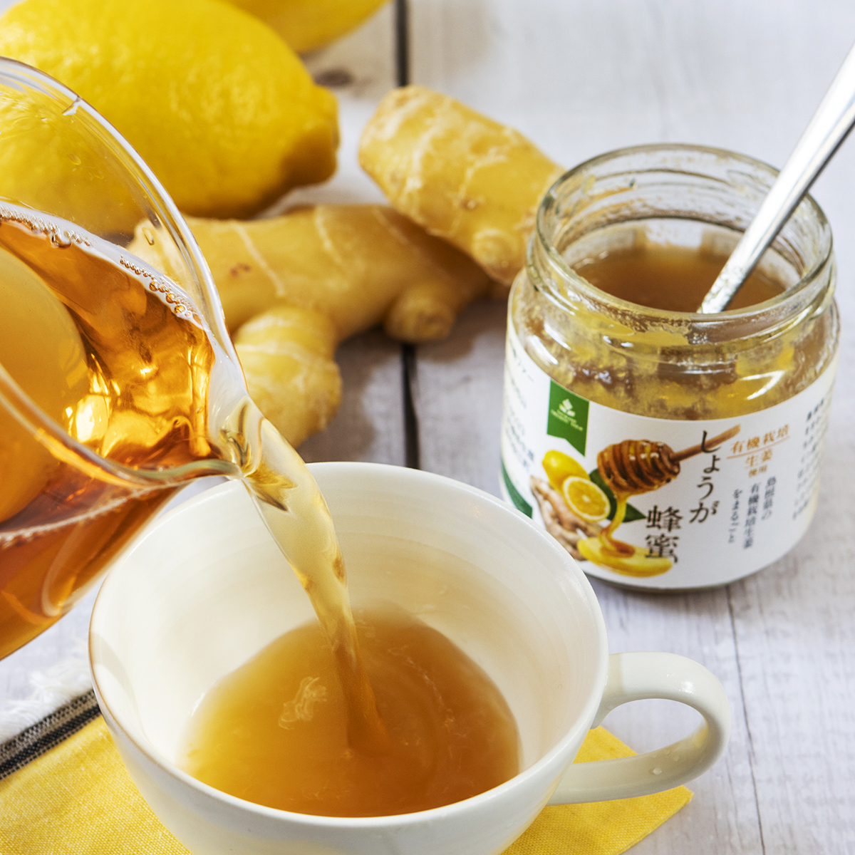 しょうが蜂蜜 | 【公式】島根の有機 桜江町（さくらえちょう）桑茶生産組合