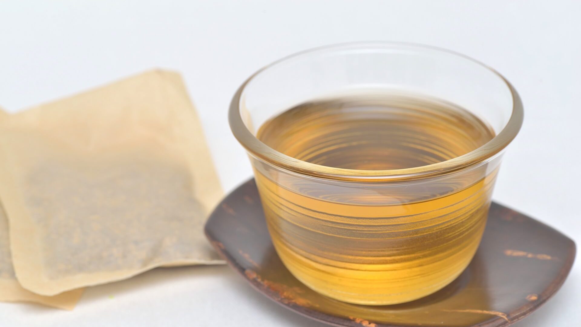 お茶のティーバッグ