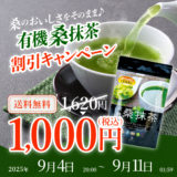 【今だけ特価！】有機桑抹茶＆有機しょうがパウダー（30g）割引中（送料無料）